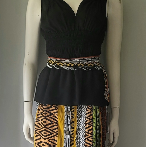 BRAND NEW! Live 4 Truth Zebra Print Button Down Skirt - Picture 6 of 10